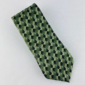 Bugatti Abstract Design Necktie Tie 100% Imported Silk